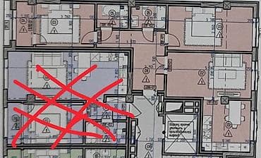 мадина резиденс: 3 комнаты, 78 м², ул. Алматинка / Чуй Элитка, 4 этаж, Евроремонт — 2