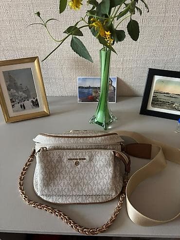 Личные вещи: Поясная сумка, бананка, Michael Kors, Б/у, Женские — 3