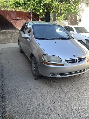 Транспорт: Daewoo Kalos: 2003 г., 1.1 л, Кол менен иштөөчү, Бензин, Седан — 7