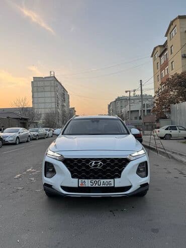 авто из кореи в наличии в бишкеке: Hyundai Santa Fe: 2019 г., 2 л, Автомат, Дизель, Кроссовер — 2