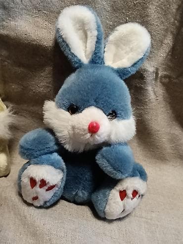 декоративный зайчик: Игрушки из СССР Мягкие игрушки (набор). - Плюшевый ослик/пони — 2