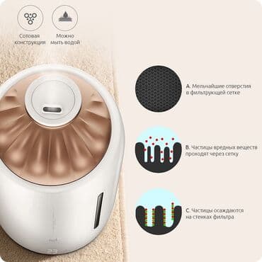увлажнител: Ультразвуковой увлажнитель воздуха Xiaomi Deerma Humidifier DEM-F600 — 9
