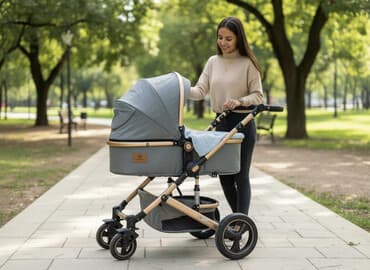 изиволкер коляска: Коляска, цвет - Золотой, Новый — 1