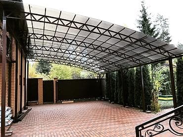 навесы арка: Изготавливаем навесы, которые служат годами ✔ Навес для авто ✔ Навес — 1