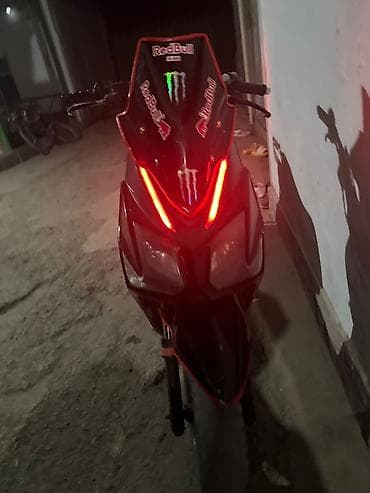 мопеды танк: Скутер KURFMOTO (декор Red Bull/Monster) состояние 😍капиталка на — 4