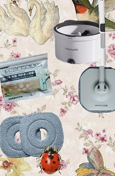 умная швабра бишкек: ✅🤓Умная швабра с ведром для автоматической стирки и отжима насадки — 3