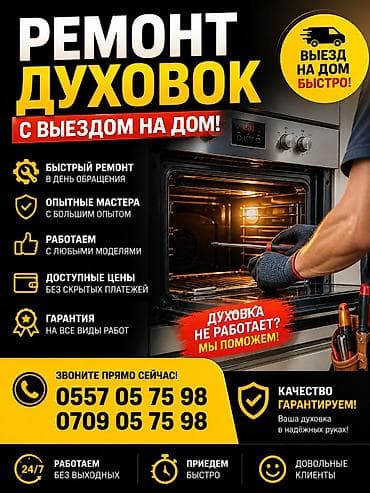 Ремонт духовых шкафов с выездом на дом. - Быстрый ремонт в день — 1