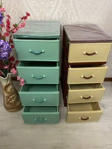 шкафы для ванны: Пластиковые комоды 
Производство:Россия — 1