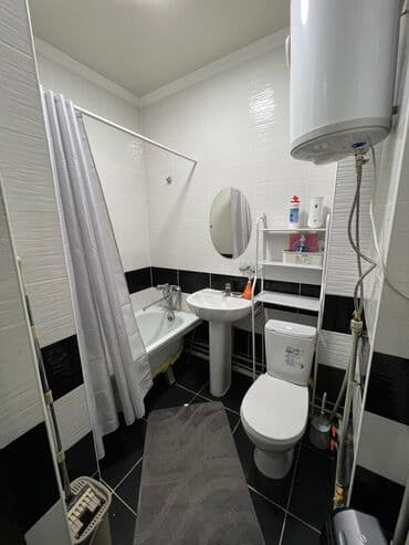 долгосрочная аренда квартира бишкек филармония: 1 комната, Домофон, Банные принадлежности, Бронь — 4
