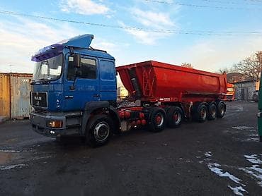 купить тягач с полуприцепом: Тягач, MAN, Самосвал — 4
