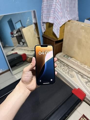 iphone 12 mini: IPhone 13, Б/у, 128 ГБ, Midnight, Чехол, Кабель, Коробка, 89 % — 9