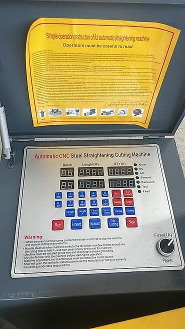 страителный лазер: Выпрямитель проволок и арматур CNC станок для резки и правки арматуры — 4