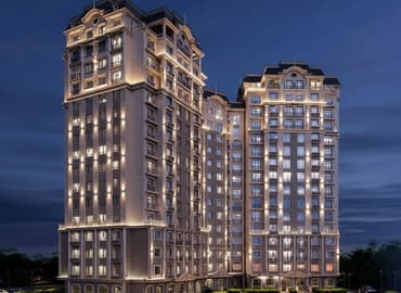 продажа квартиры в оше: 2 комнаты, 78 м², Элитка, 5 этаж, ПСО (под самоотделку) — 1