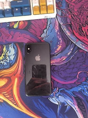 цена 13 про бишкек: IPhone X, Space Gray, Чехол — 2
