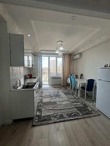 69: 2 комнаты, 66 м², Асанбай мкр Элитка, 6 этаж, Косметический ремонт — 5