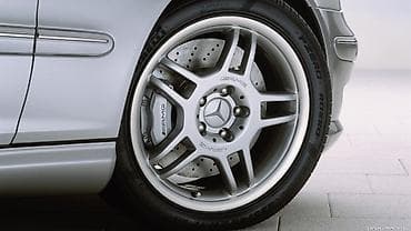 Литые Диски R 17 AMG, Комплект, отверстий - 5, Б/у