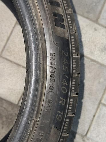покрышка: Шины 245 / 40 / R 19, Лето, Б/у, Комплект, Легковые, Michelin — 2