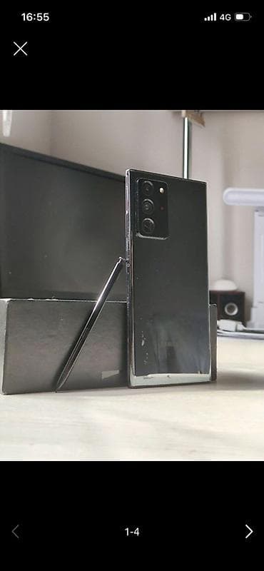 samsung a90: Samsung Galaxy Note 20 Ultra, Б/у, 256 ГБ, цвет - Черный — 2