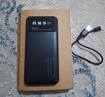 🆕 Новый Power Bank 10000mAh с фонариком ⚡ Только с магазина, полностью at lalafo.kg 🆕 Новый Power Bank 10000mAh с фонариком ⚡ Только с магазина, полностью