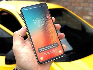 samsung s10 note: Samsung Galaxy S10e, Б/у, 128 ГБ, цвет - Белый, 2 SIM — 1