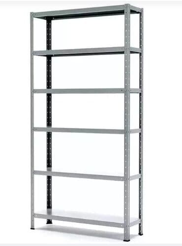 металлическая полка: Стеллаж MS STANDART 2200х1000х400 (6 полок) Предназначен для хранения — 1