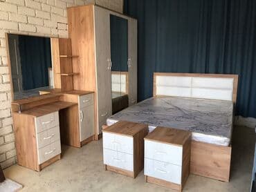 искусственные цветы бишкек: Спальный гарнитур, Новый, Двуспальная кровать, Шкаф, Трюмо, Кыргызстан, В рассрочку, Самовывоз, Бесплатная доставка, Платная доставка, цвет - Белый — 1