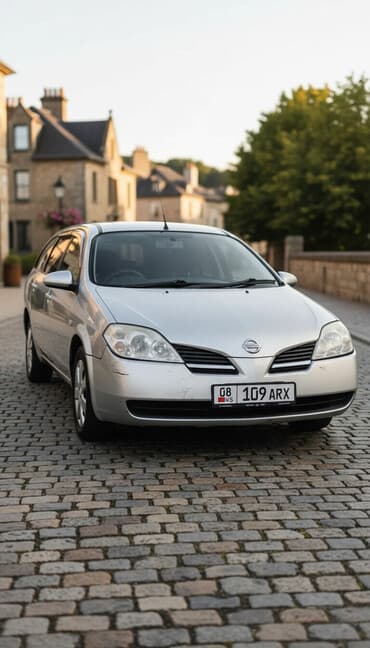 subaru r2: Nissan Primera: 2002 г., 2 л, Вариатор, Бензин, Универсал — 1
