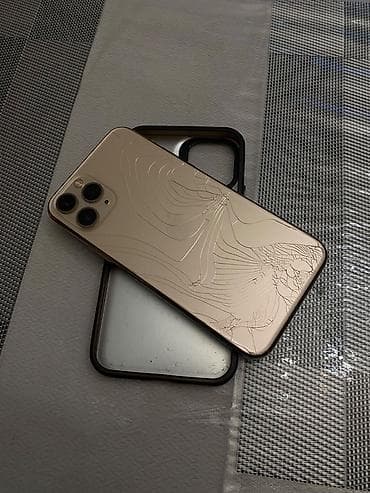 macbook 2014: IPhone 11 Pro, 256 ГБ, Золотой, Чехол, 74 % — 4