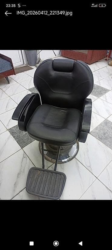 раскладные кресло диваны: Парикмахерско-барберское кресло 3 кресло - Подголовник — 6