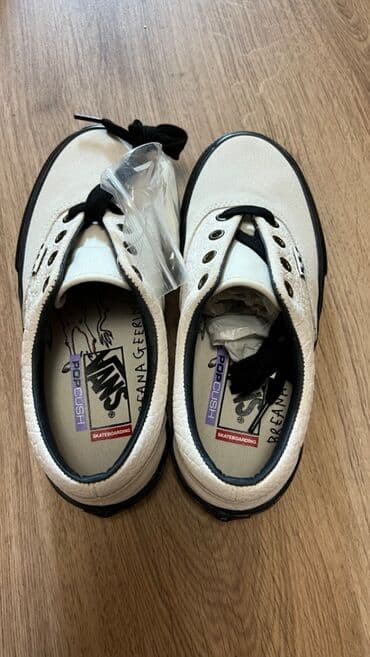 кросовки роликовые: Мужские кроссовки, 37, Vans, Новый, цвет - Белый, Платная доставка, Самовывоз — 6