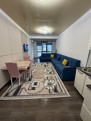 у реки: 2 комнаты, 75 м², Элитка, 12 этаж, Свежий ремонт — 2