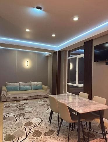 osh flat: 2 комнаты, Учкун с. Агентство недвижимости, Семейным, от 1 года, С мебелью полностью — 3
