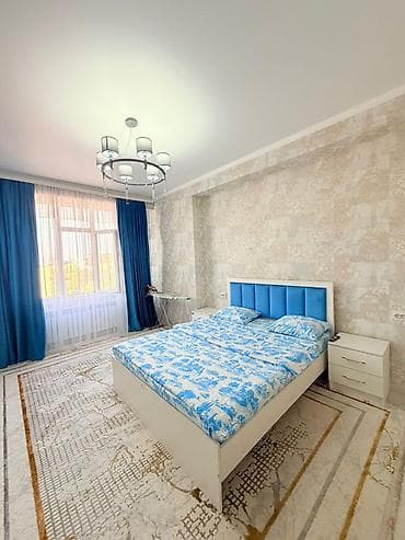 2 bedroom: 2 комнаты, Люкс, элитка, Уметалиева/Фрунзе, Банные принадлежности, Бронь, Домофон — 1