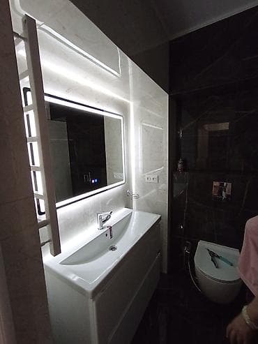 базальтовые камни: Плиточные работы и комплексная отделка санузлов «под ключ» - — 1