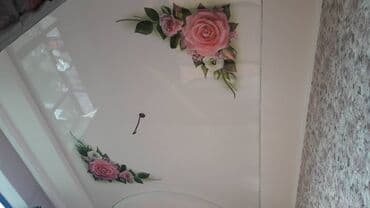 натяжные потолки бишкек фото цены: Натяжной потолок Глянцевое, Матовое, 3D потолки Монтаж, Гарантия, Демонтаж — 3