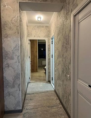4: 2 комнаты, 60 м², Городская больница №4 (ул. Айни) 107 серия, 4 этаж, Евроремонт — 1