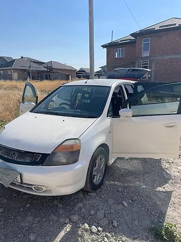 велюровое: Honda Stream: 2001 г., 2 л, Автомат, Бензин, Минивэн — 3