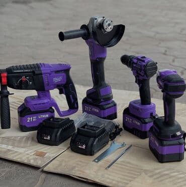 Генераторлор: Набор аккумуляторного инструмента Milwaukee M18: Состав комплекта: - — 3