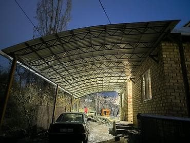 чатырлар: Навес, Аркалуу, Металл, Поликарбонат — 6