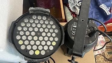 Прожекторлор: Сценические LED-прожекторы Weinas (пар-тип) - Модель: Weinas, корпус — 1