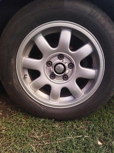 bbs diska: Колеса в сборе 195 / 65 / R 15, Лето, Б/у, Комплект, Легковые, Литые, отверстий - 5 — 1