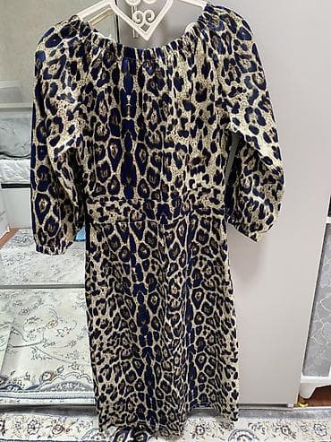 Повседневное платье, Длинная модель, Прямое, XS — 2