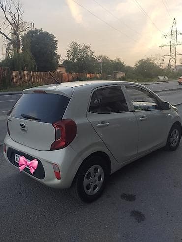 яркие: Kia Morning: 2018 г., 1 л, Автомат, Бензин, Хэтчбэк — 5