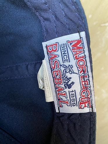 Головные уборы: Кепка NY (MLB) 🧢 Стильная тёмно-синяя кепка с логотипом New York — 5