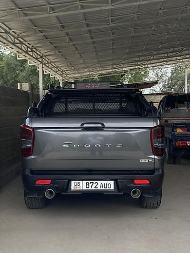 машины за 500 тысяч: Ssangyong Rexton Sports: 2018 г., 2.2 л, Автомат, Дизель, Пикап — 2