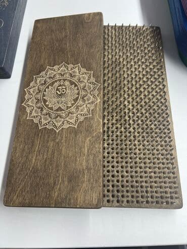 Гвоздестояние - это древняя практика стояния на гвоздях. (Шаг 8мм)