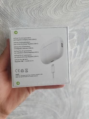 dji nano: Беспроводные вакуумные наушники, Apple, AirPods Pro 2, Новый — 3