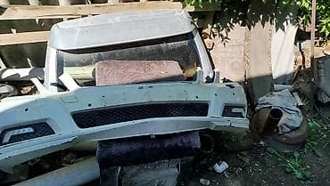 Автозапчасти: Передний и задний бампера для автомобиля (белые).w112 под рестоврацию — 5
