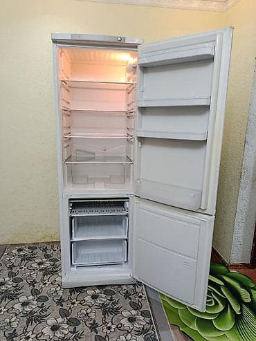 холодильники продажа: Холодильник Indesit, Б/у, Двухкамерный, De frost (капельный), 60 * 185 * 60 — 5