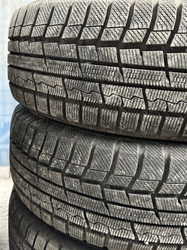 резина шипованная: Шины 215 / 60 / R 17, Зима, Б/у, Комплект, Легковые, Япония, Dunlop — 3